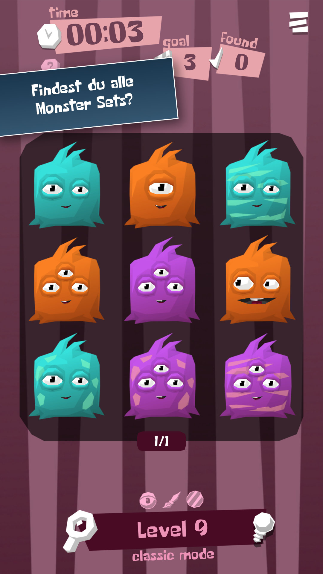 Monster Set Go! - Findest du alle Monster Sets?