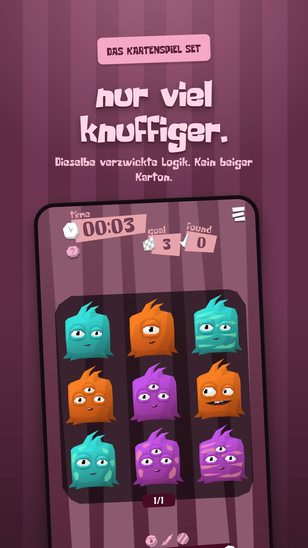 Monster Set Go! - Das Kartenspiel SET, nur viel knuffiger